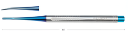 Luxator with titanium nitride coating - curved