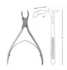 Mead 90° bone forceps